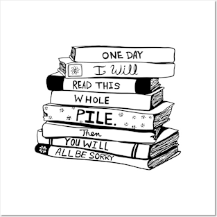 ONE DAY - FOR BOOK LOVERS Posters and Art